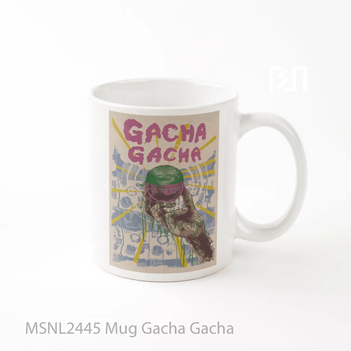 Mug Gacha Gacha Gelas Keramik Tema Film MSNL2445