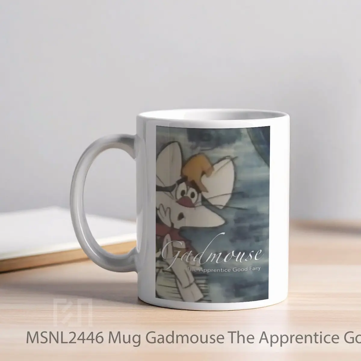 Mug Gadmouse The Apprentice Good Fairy Gelas Keramik Tema Film MSNL2446 - Tampak Kiri