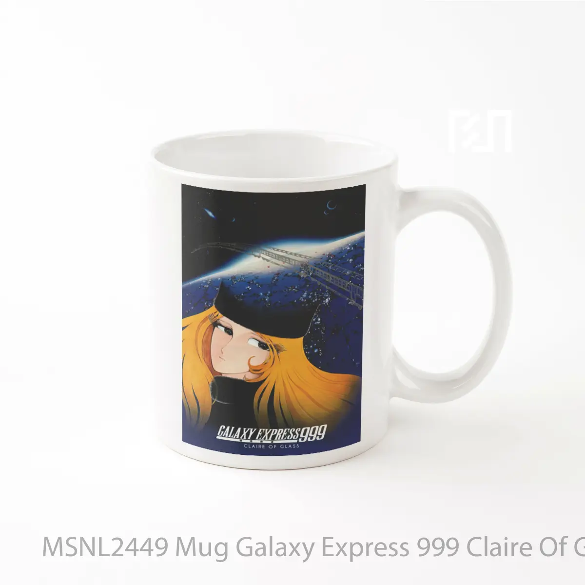 Mug Galaxy Express 999 Claire Of Glass Gelas Keramik Tema Film MSNL2449