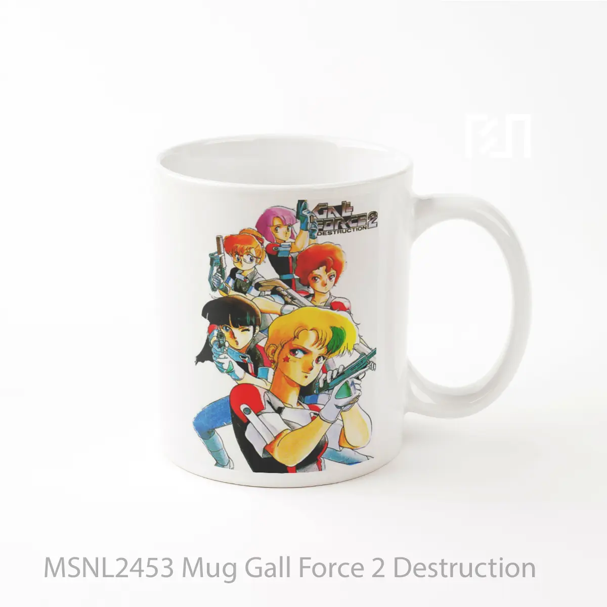 Mug Gall Force 2 Destruction Gelas Keramik Tema Film MSNL2453