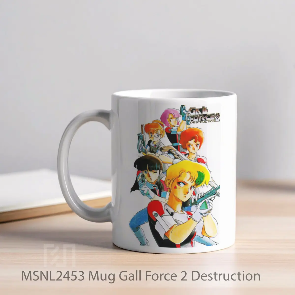 Mug Gall Force 2 Destruction Gelas Keramik Tema Film MSNL2453 - Tampak Kiri