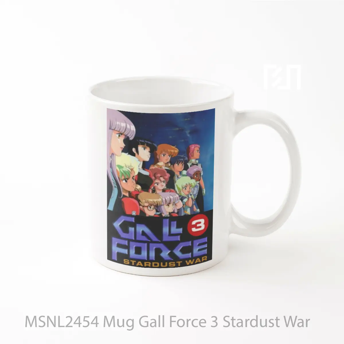 Mug Gall Force 3 Stardust War Gelas Keramik Tema Film MSNL2454