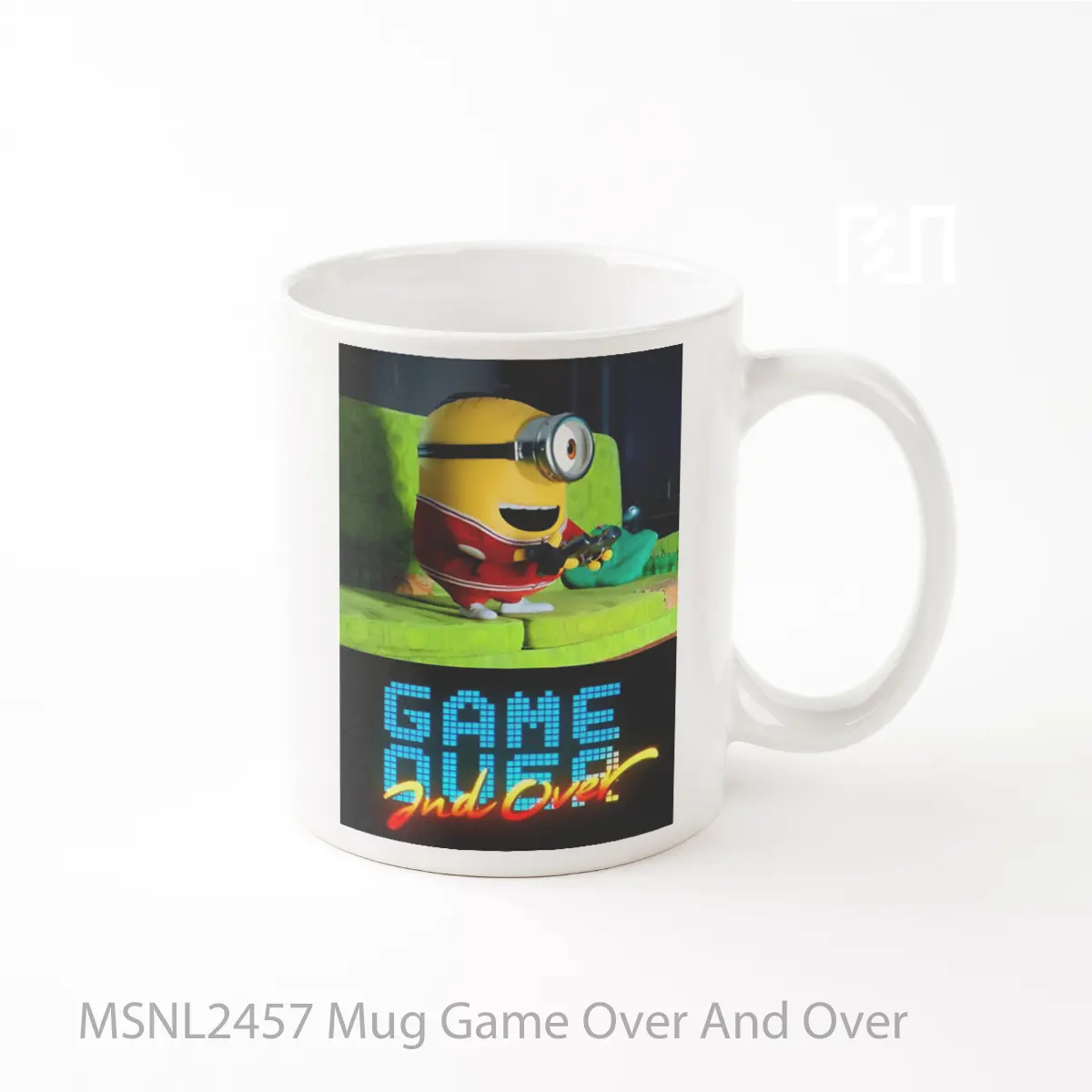 Mug Game Over And Over Gelas Keramik Tema Film MSNL2457