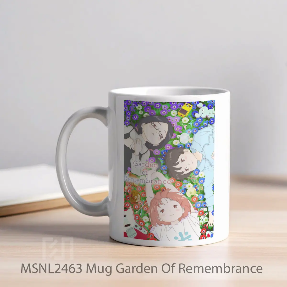 Mug Garden Of Remembrance Gelas Keramik Tema Film MSNL2463 - Tampak Kiri