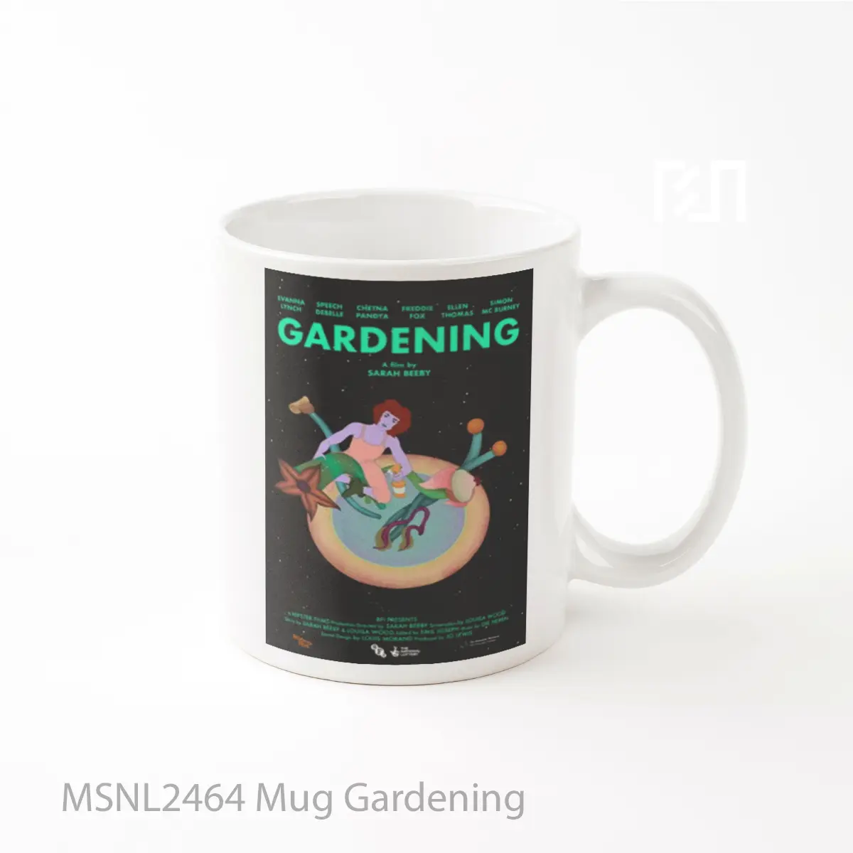 Mug Gardening Gelas Keramik Tema Film MSNL2464