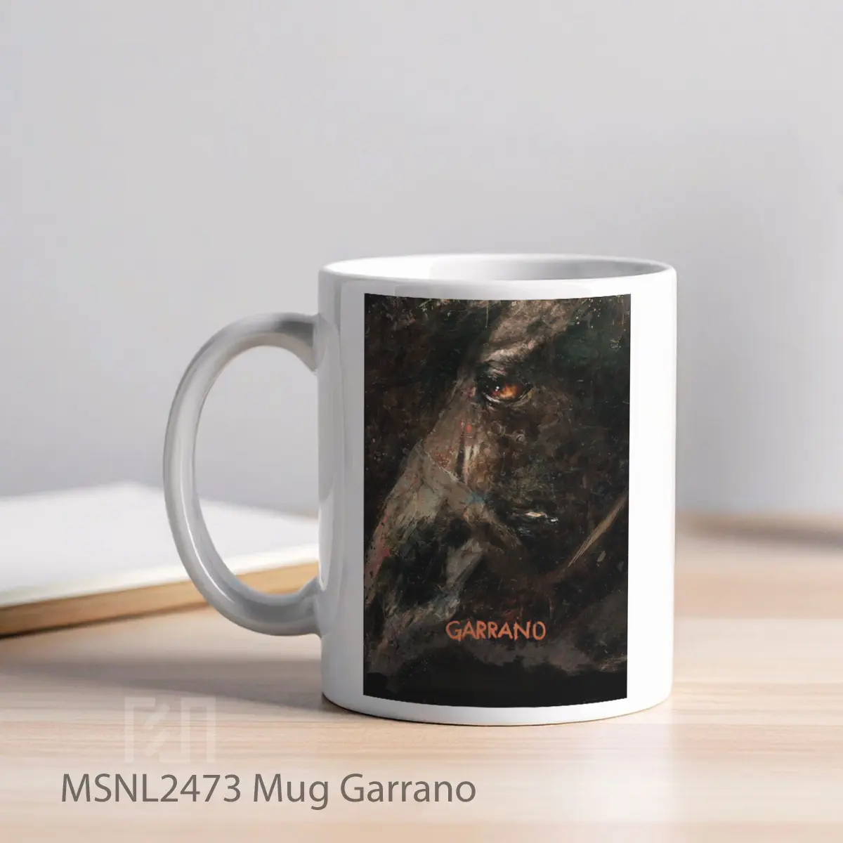 Mug Garrano Gelas Keramik Tema Film MSNL2473 - Tampak Kiri
