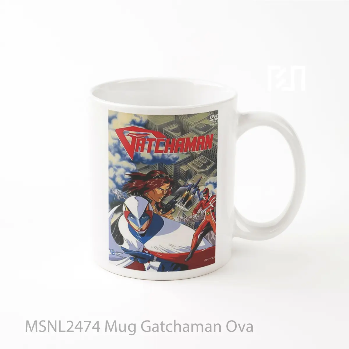 Mug Gatchaman Ova Gelas Keramik Tema Film MSNL2474
