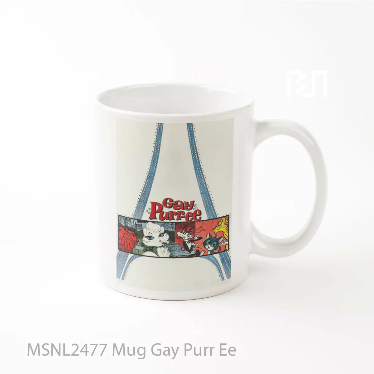 Mug Gay Purr Ee Gelas Keramik Tema Film MSNL2477