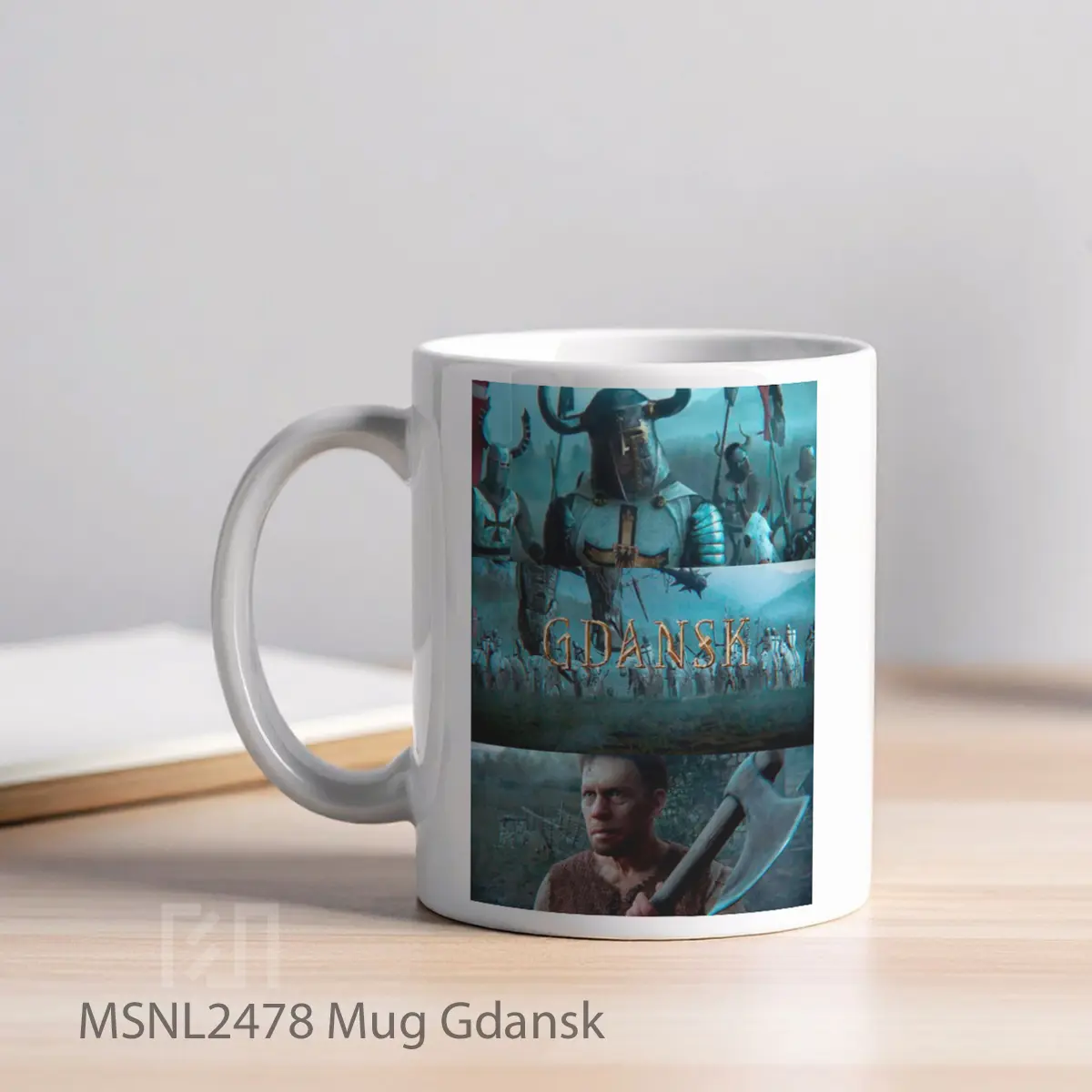 Mug Gdansk Gelas Keramik Tema Film MSNL2478 - Tampak Kiri