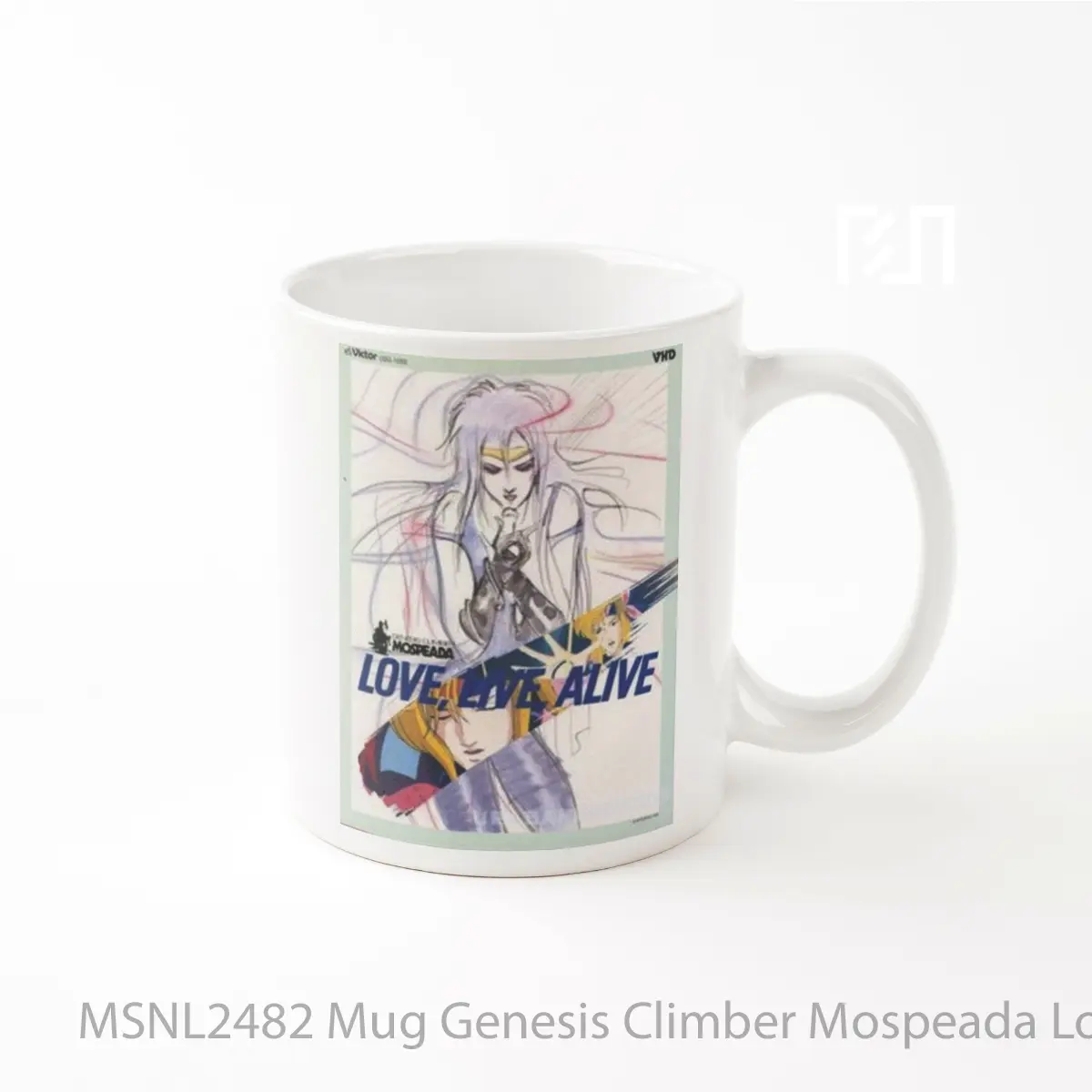 Mug Genesis Climber Mospeada Love Live Alive Gelas Keramik Tema Film MSNL2482