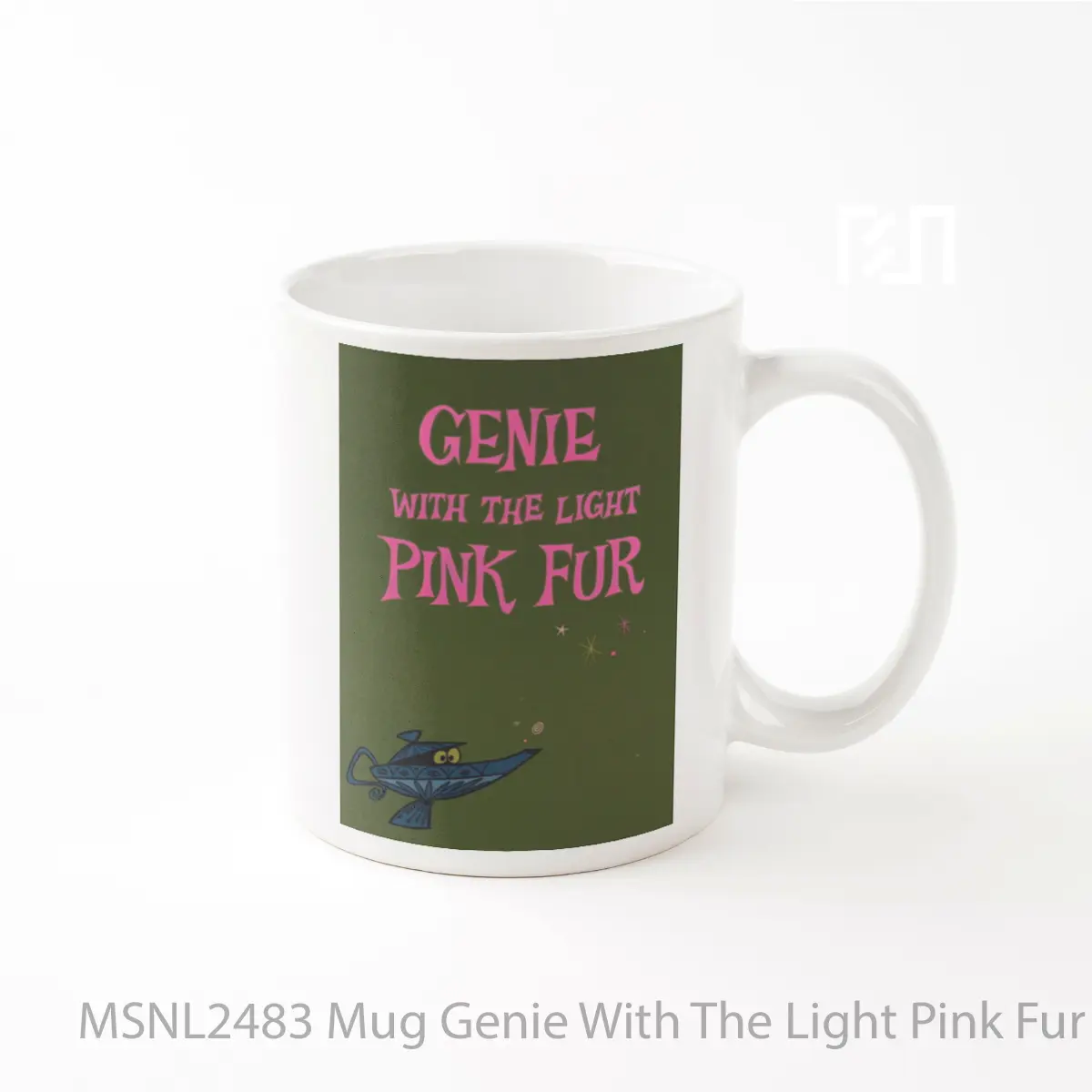 Mug Genie With The Light Pink Fur Gelas Keramik Tema Film MSNL2483