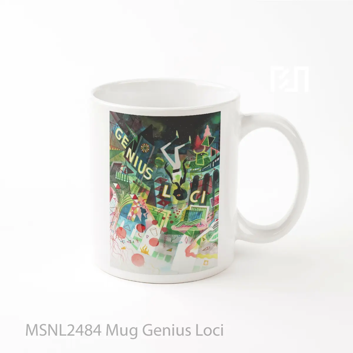 Mug Genius Loci Gelas Keramik Tema Film MSNL2484