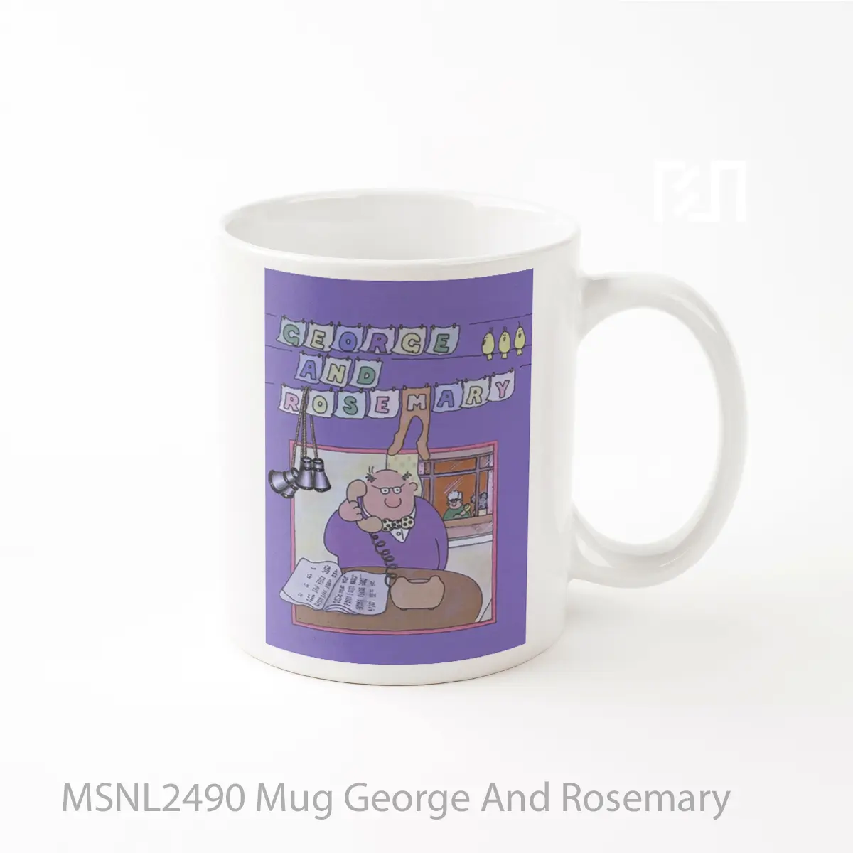 Mug George And Rosemary Gelas Keramik Tema Film MSNL2490