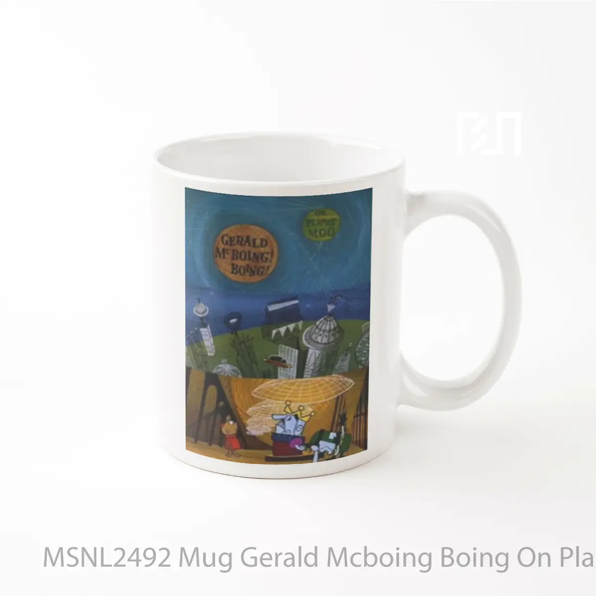 Mug Gerald Mcboing Boing On Planet Moo Gelas Keramik Tema Film MSNL2492