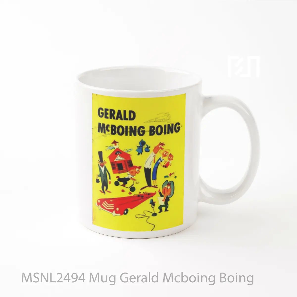 Mug Gerald Mcboing Boing Gelas Keramik Tema Film MSNL2494