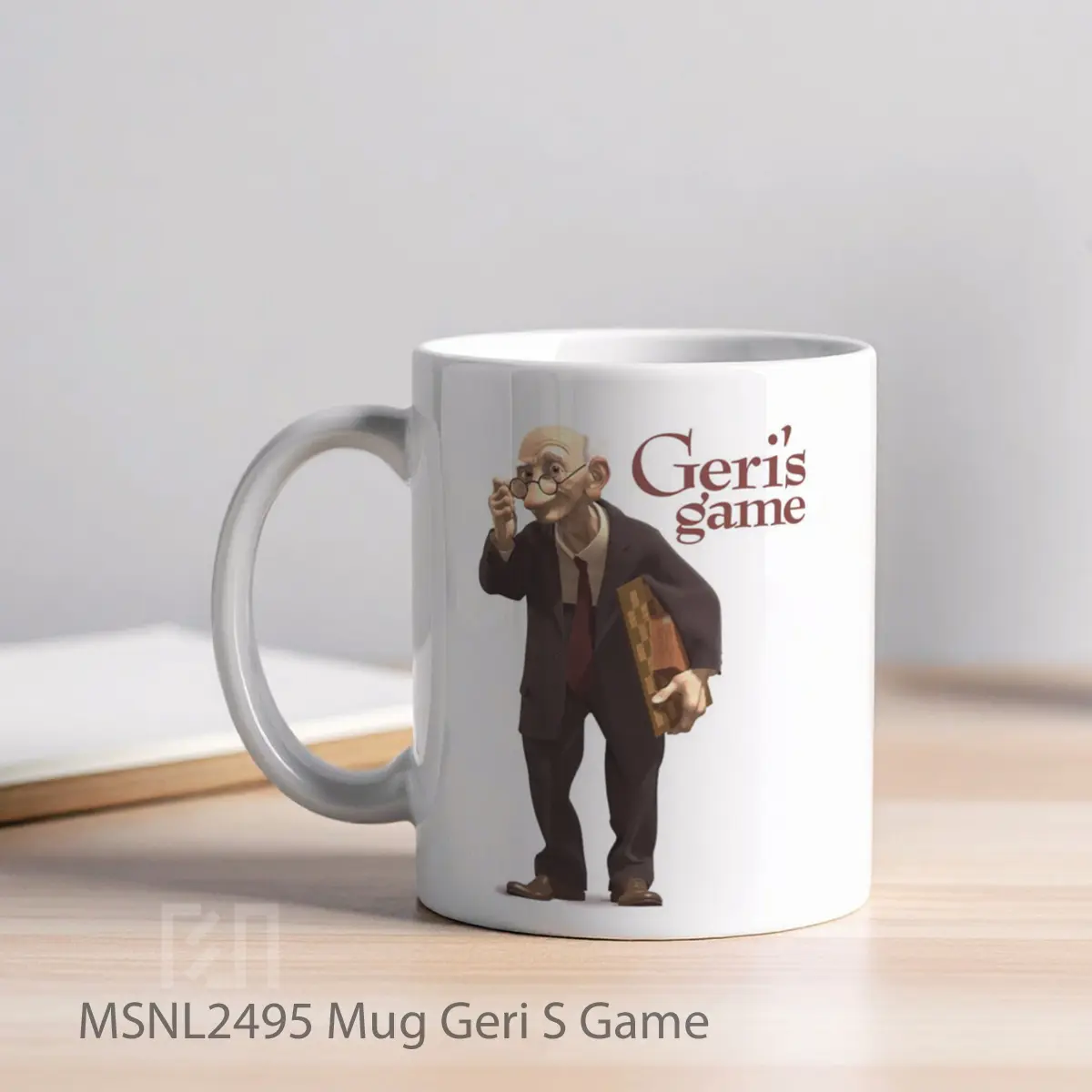 Mug Geri S Game Gelas Keramik Tema Film MSNL2495 - Tampak Kiri