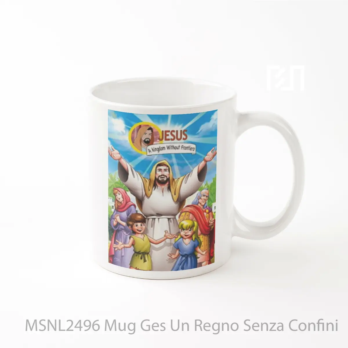 Mug Ges Un Regno Senza Confini Gelas Keramik Tema Film MSNL2496