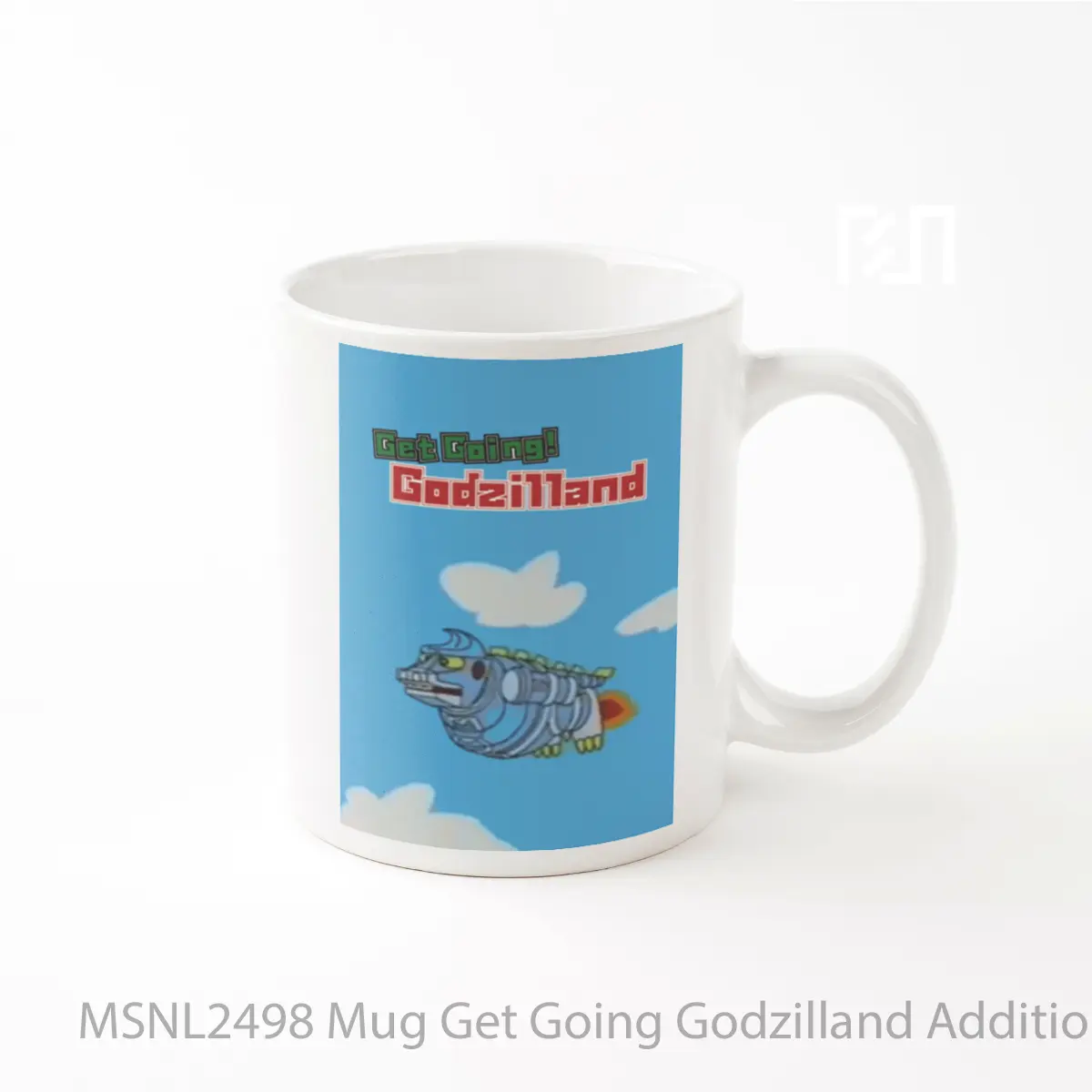 Mug Get Going Godzilland Addition Gelas Keramik Tema Film MSNL2498