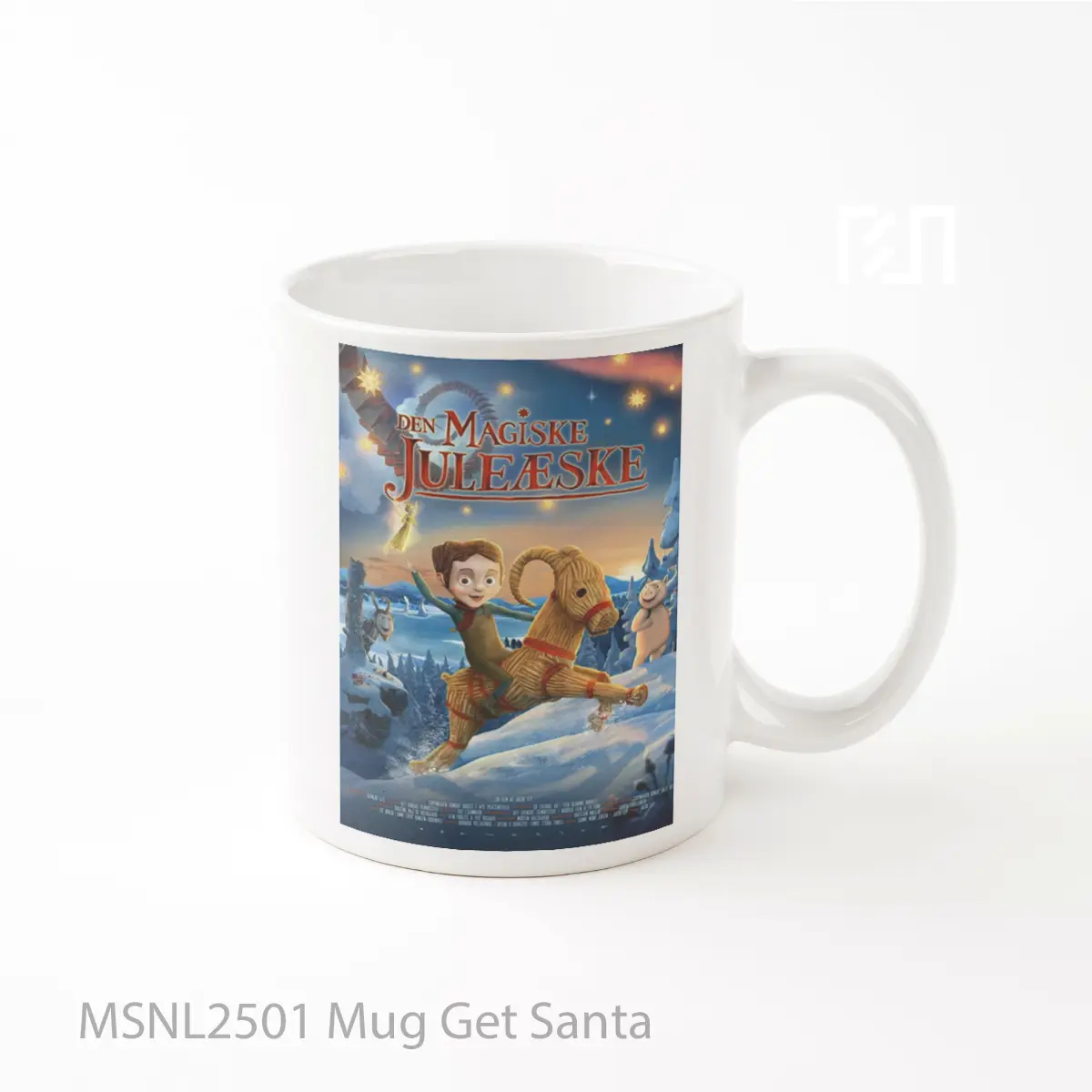 Mug Get Santa Gelas Keramik Tema Film MSNL2501