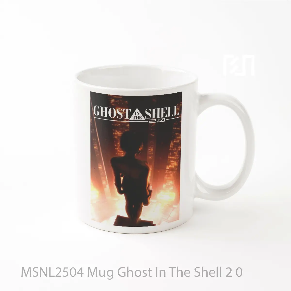 Mug Ghost In The Shell 2 0 Gelas Keramik Tema Film MSNL2504