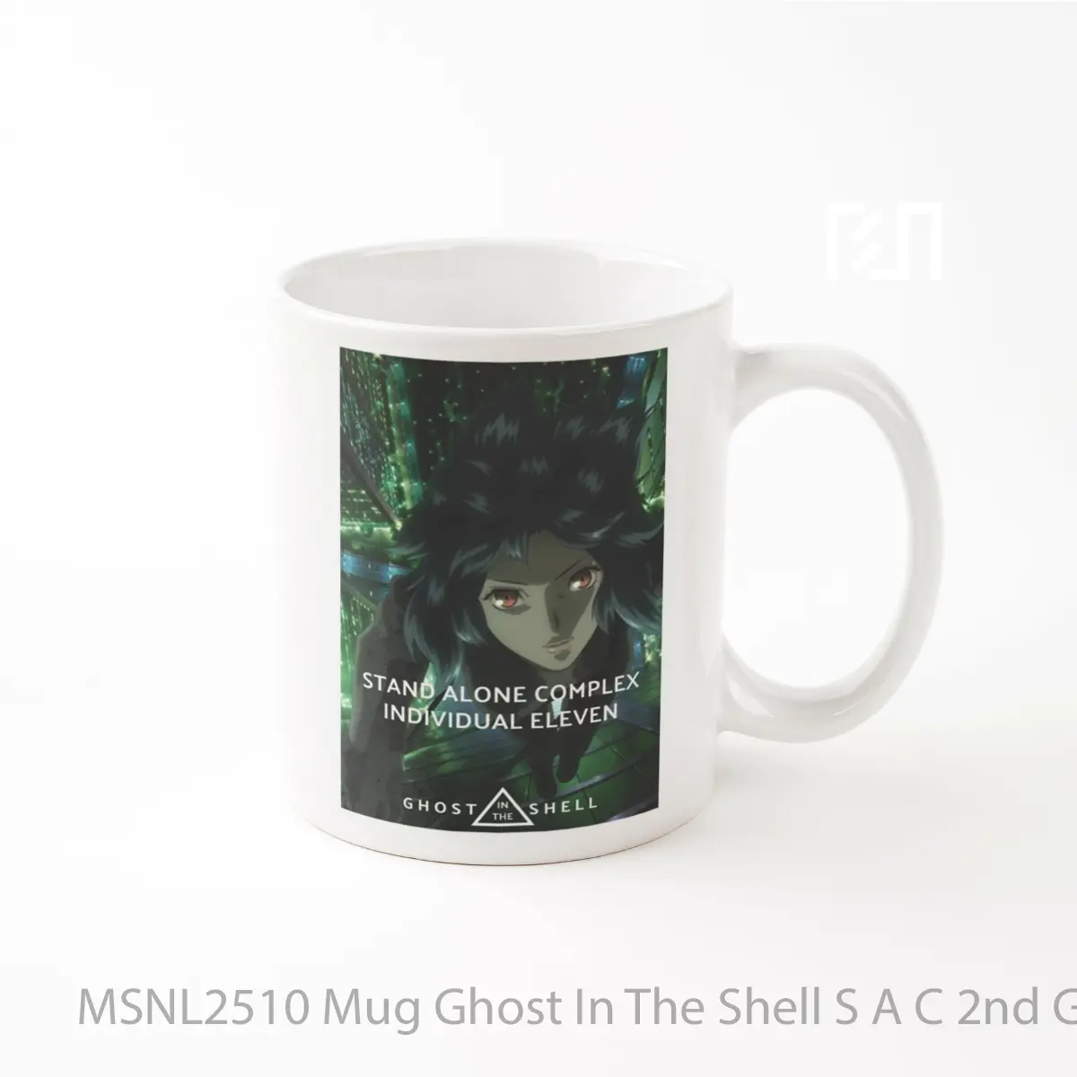 Mug Ghost In The Shell S A C 2nd Gig Individual Eleven Gelas Keramik Tema Film MSNL2510