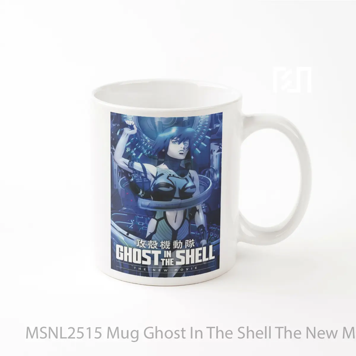 Mug Ghost In The Shell The New Movie Gelas Keramik Tema Film MSNL2515