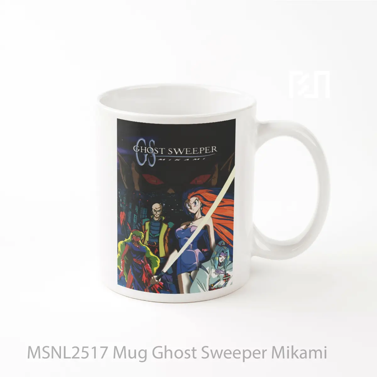 Mug Ghost Sweeper Mikami Gelas Keramik Tema Film MSNL2517