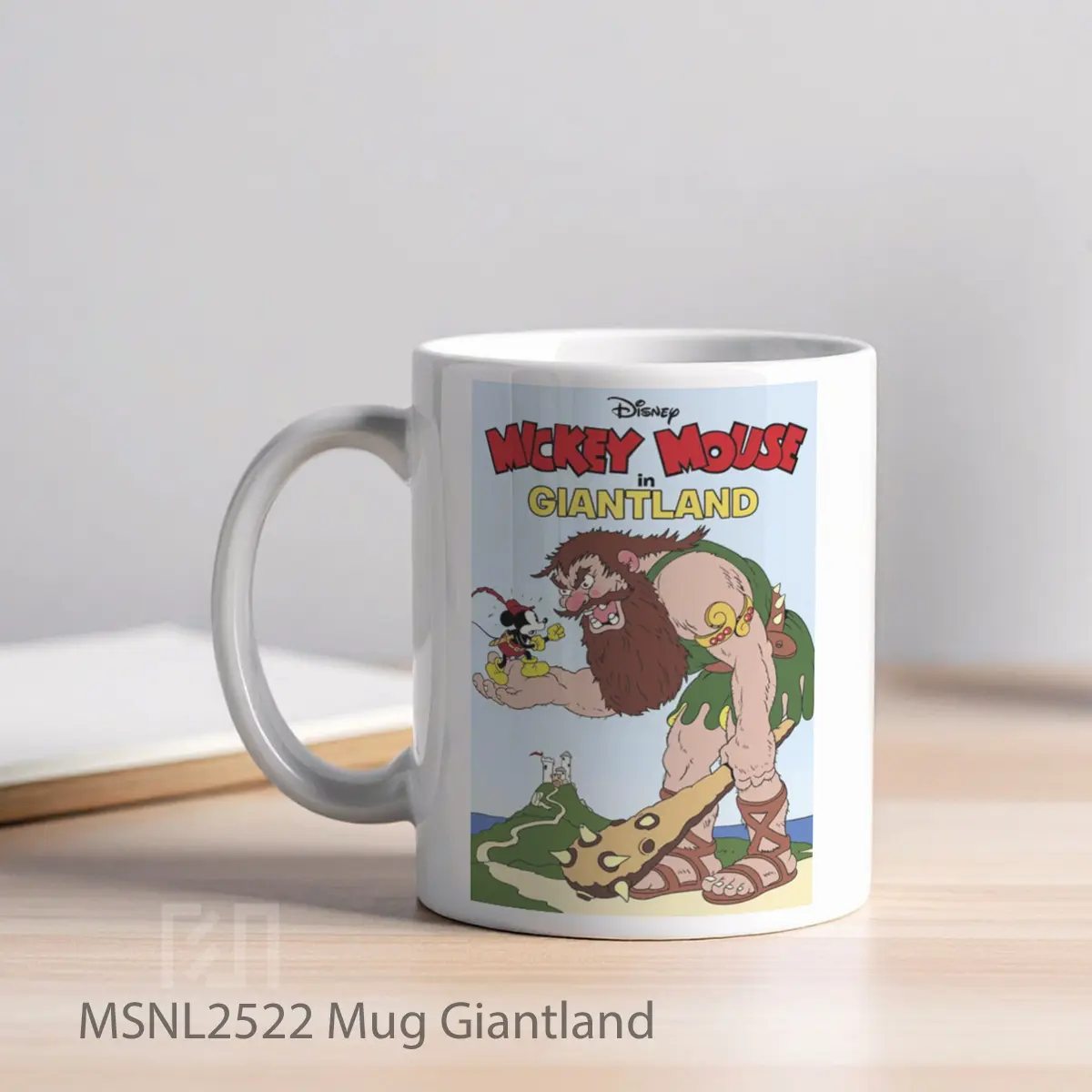 Mug Giantland Gelas Keramik Tema Film MSNL2522 - Tampak Kiri
