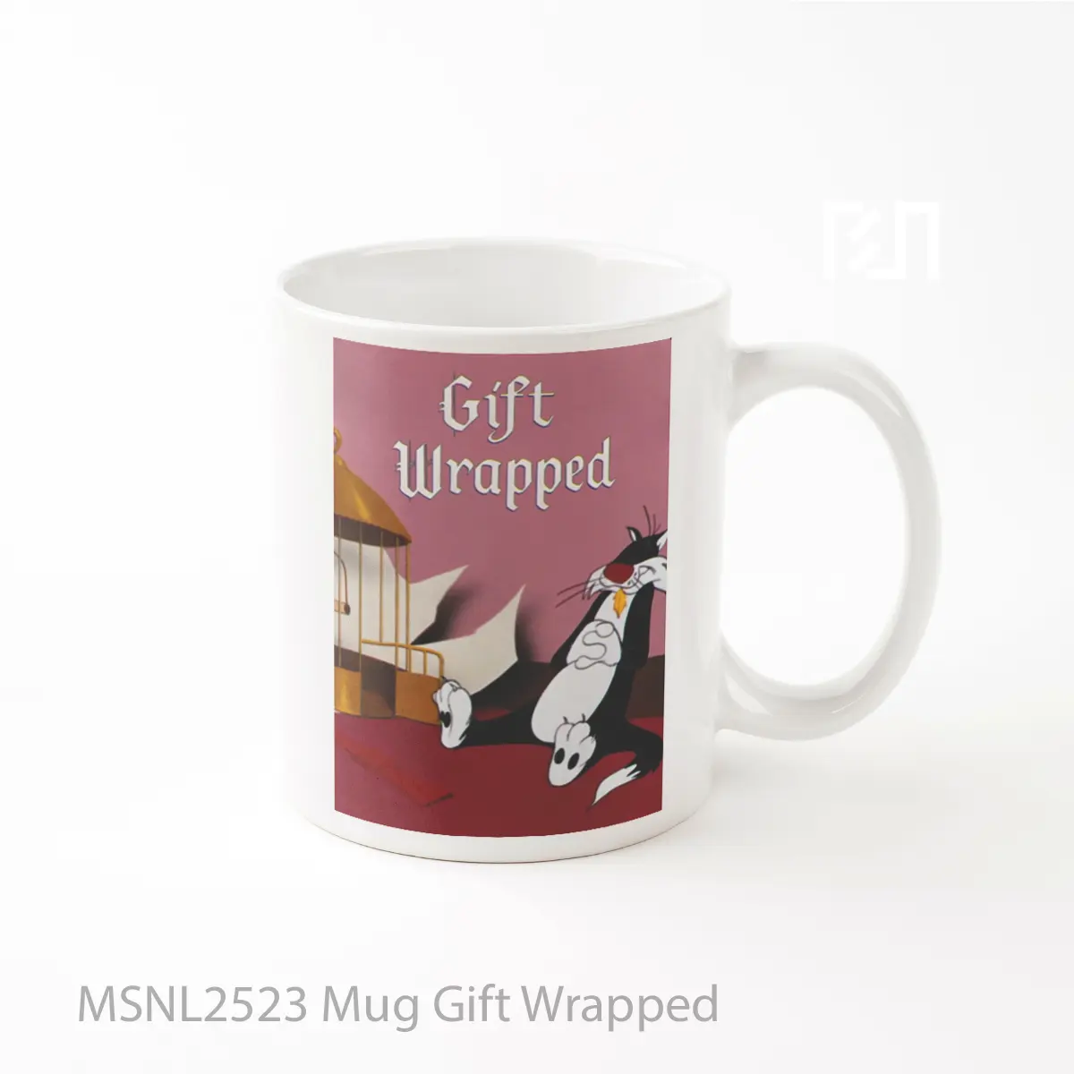 Mug Gift Wrapped Gelas Keramik Tema Film MSNL2523