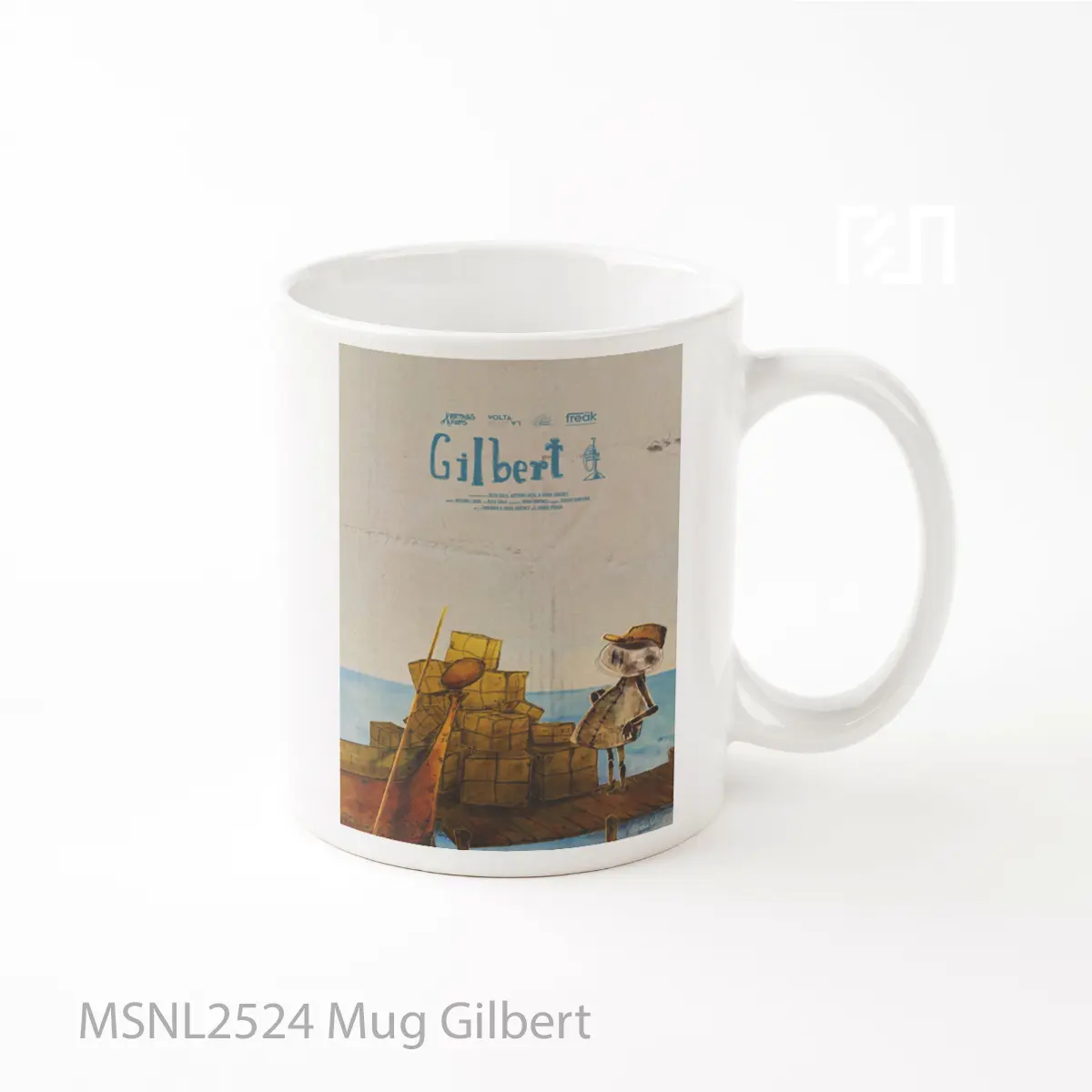 Mug Gilbert Gelas Keramik Tema Film MSNL2524
