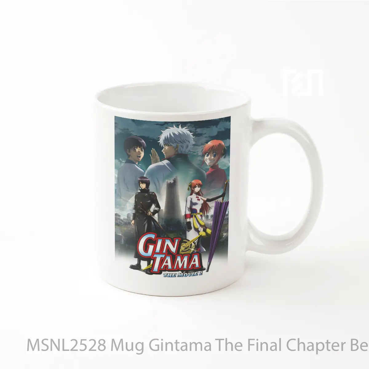 Mug Gintama The Final Chapter Be Forever Yorozuya Gelas Keramik Tema Film MSNL2528