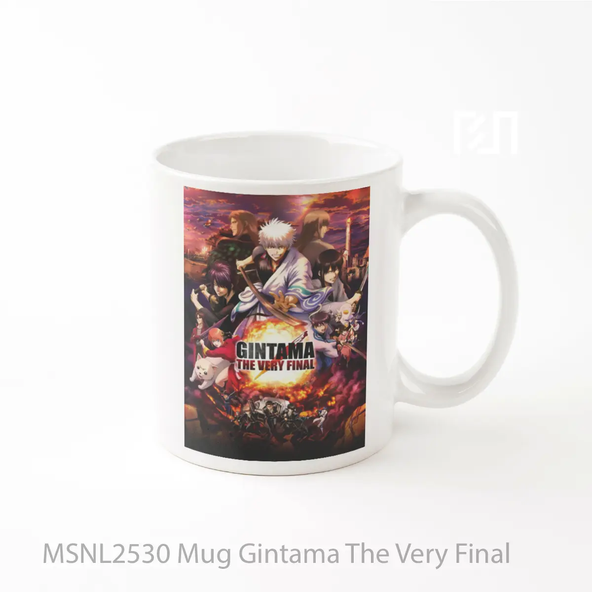 Mug Gintama The Very Final Gelas Keramik Tema Film MSNL2530