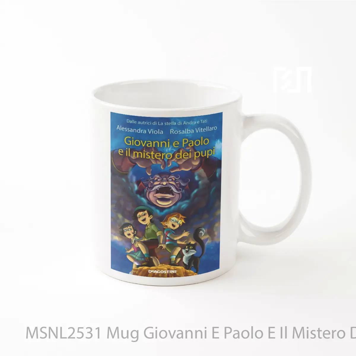 Mug Giovanni E Paolo E Il Mistero Dei Pupi Gelas Keramik Tema Film MSNL2531