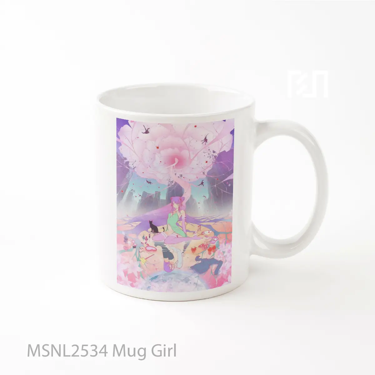 Mug Girl Gelas Keramik Tema Film MSNL2534