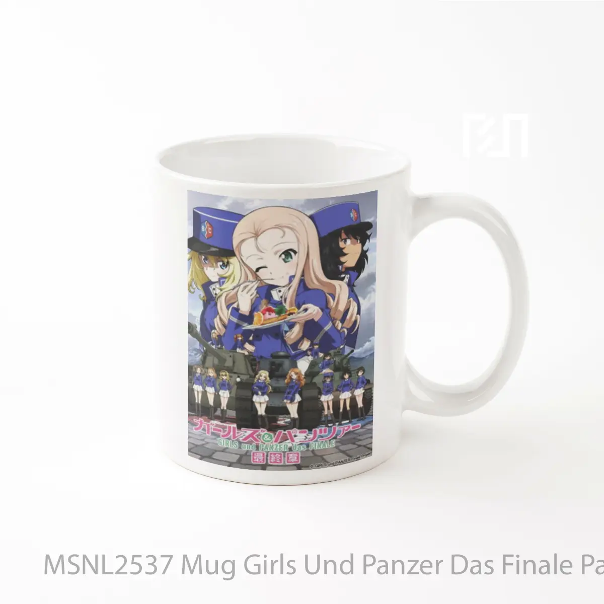 Mug Girls Und Panzer Das Finale Part 2 Gelas Keramik Tema Film MSNL2537
