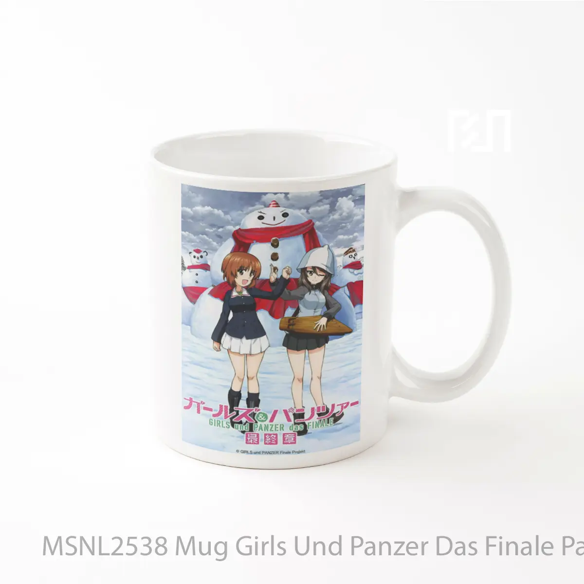 Mug Girls Und Panzer Das Finale Part 3 Gelas Keramik Tema Film MSNL2538