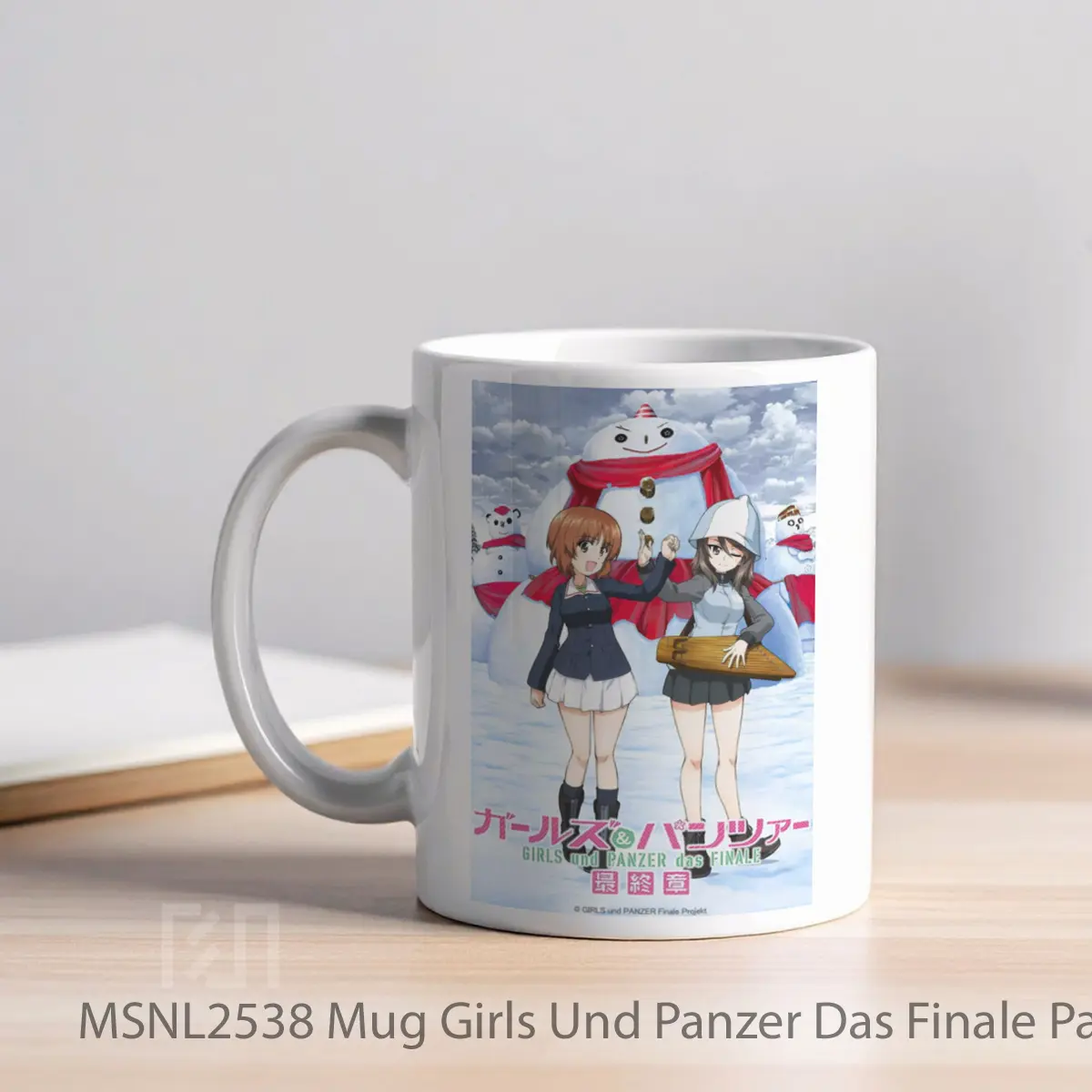 Mug Girls Und Panzer Das Finale Part 3 Gelas Keramik Tema Film MSNL2538 - Tampak Kiri