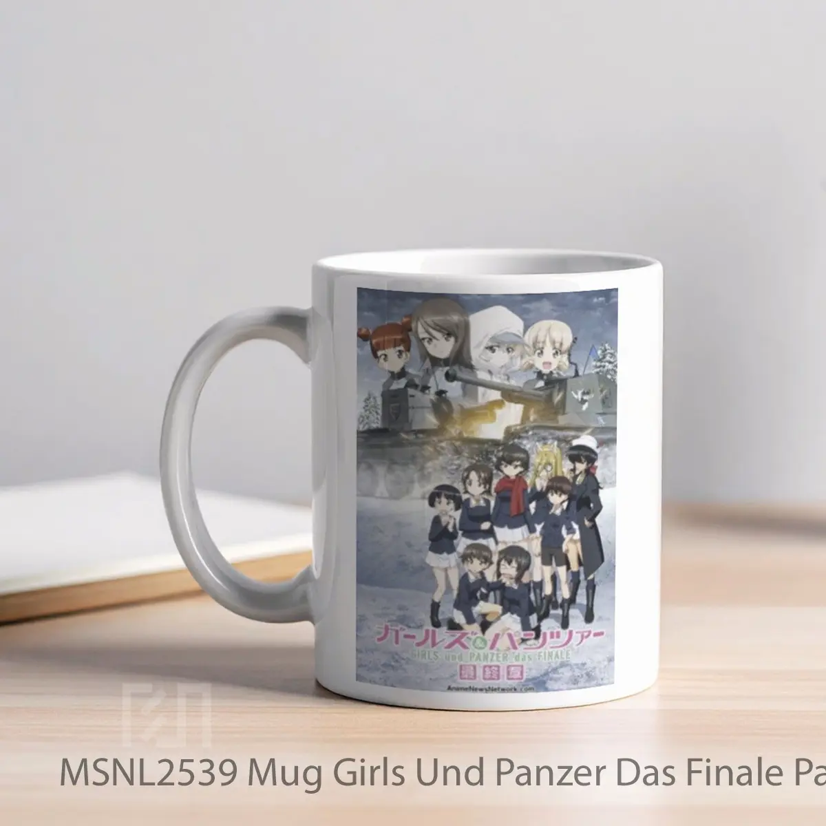 Mug Girls Und Panzer Das Finale Part 4 Gelas Keramik Tema Film MSNL2539 - Tampak Kiri
