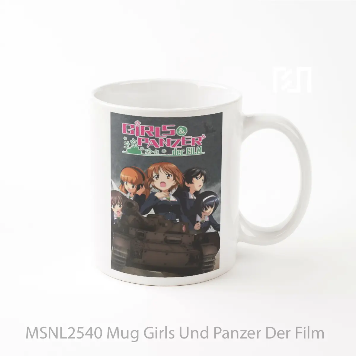 Mug Girls Und Panzer Der Film Gelas Keramik Tema Film MSNL2540