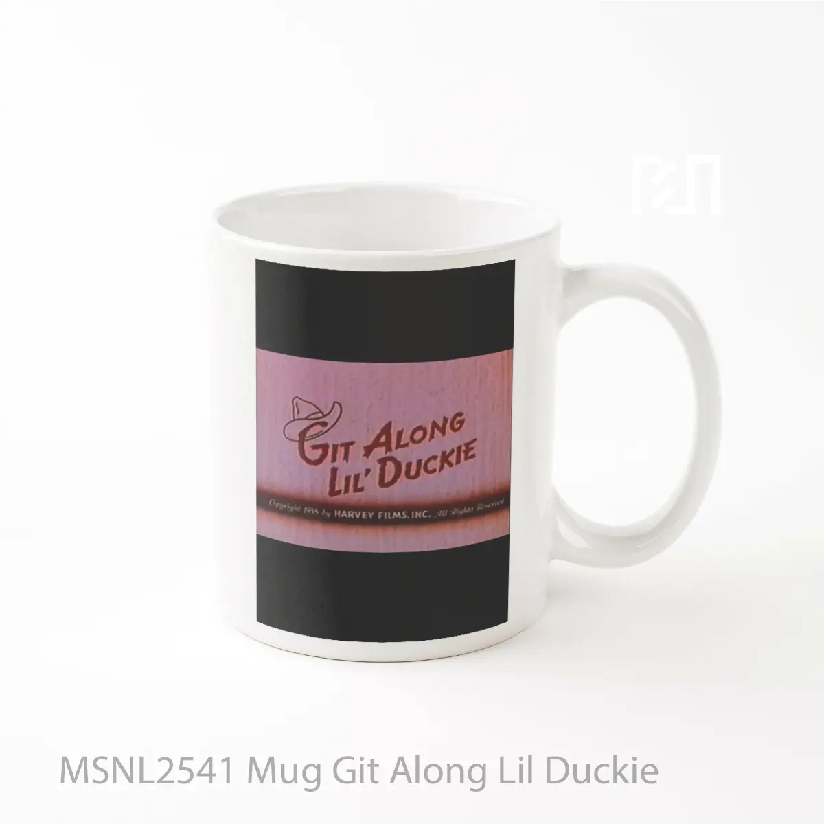 Mug Git Along Lil Duckie Gelas Keramik Tema Film MSNL2541