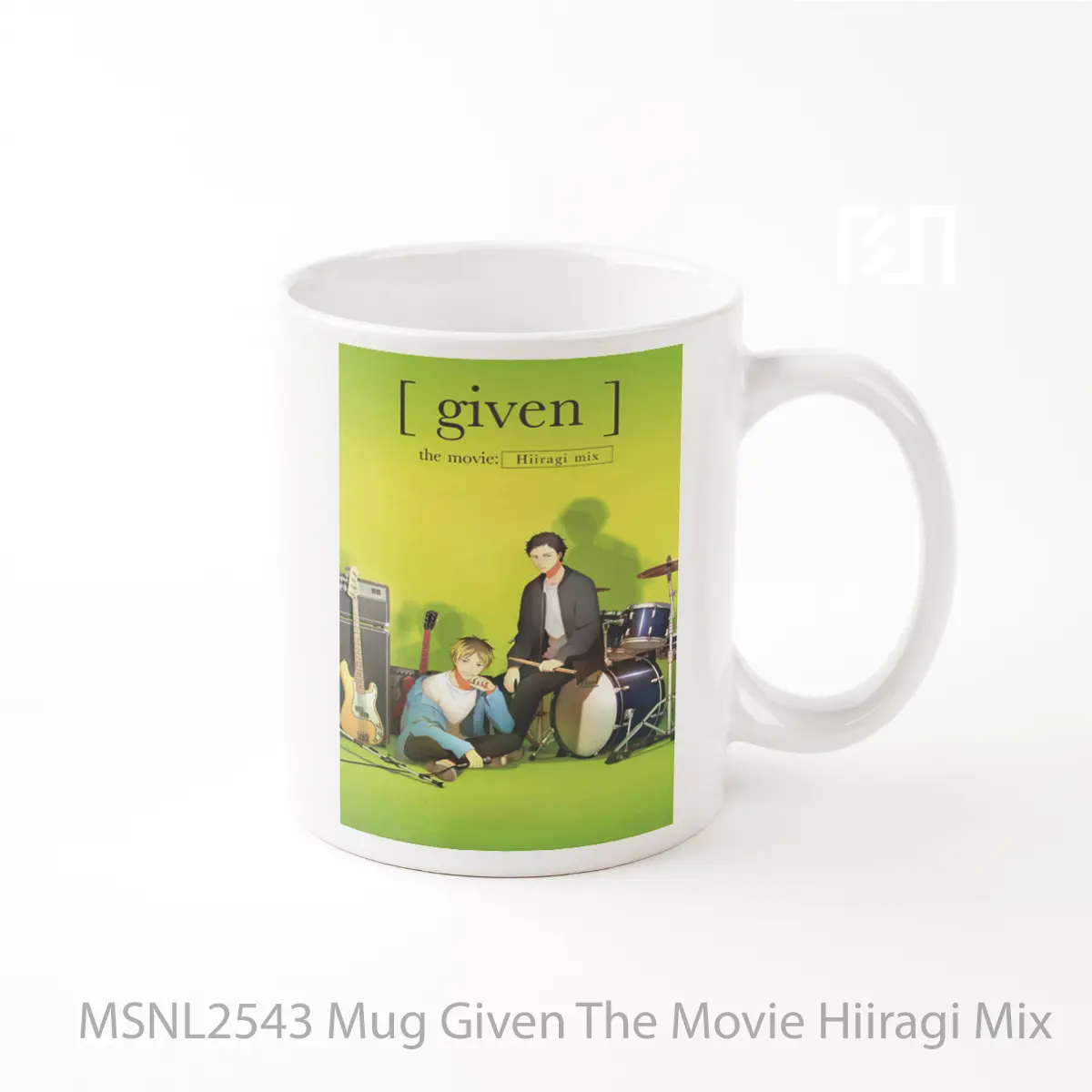 Mug Given The Movie Hiiragi Mix Gelas Keramik Tema Film MSNL2543
