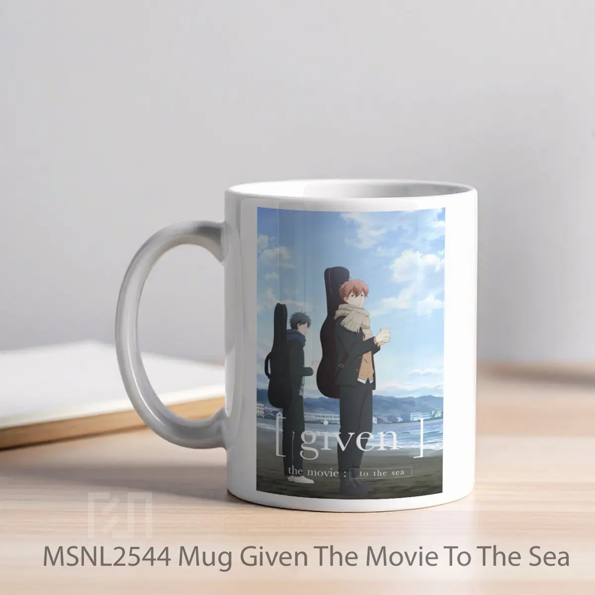 Mug Given The Movie To The Sea Gelas Keramik Tema Film MSNL2544 - Tampak Kiri