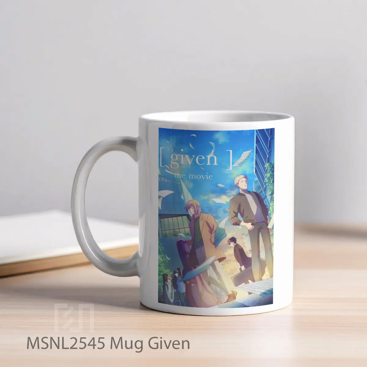 Mug Given Gelas Keramik Tema Film MSNL2545 - Tampak Kiri