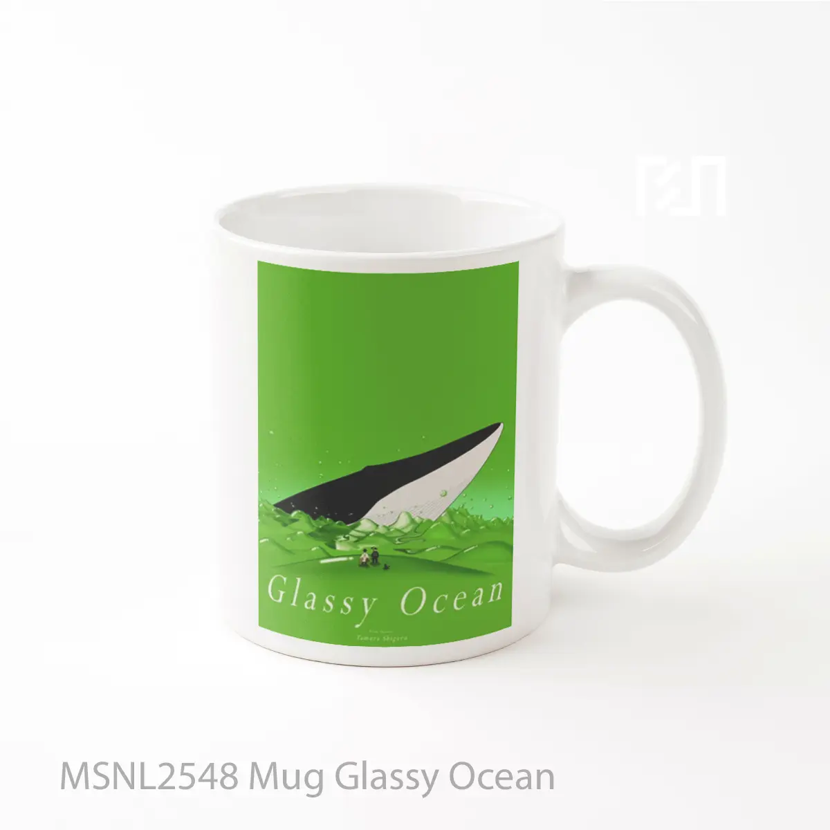 Mug Glassy Ocean Gelas Keramik Tema Film MSNL2548