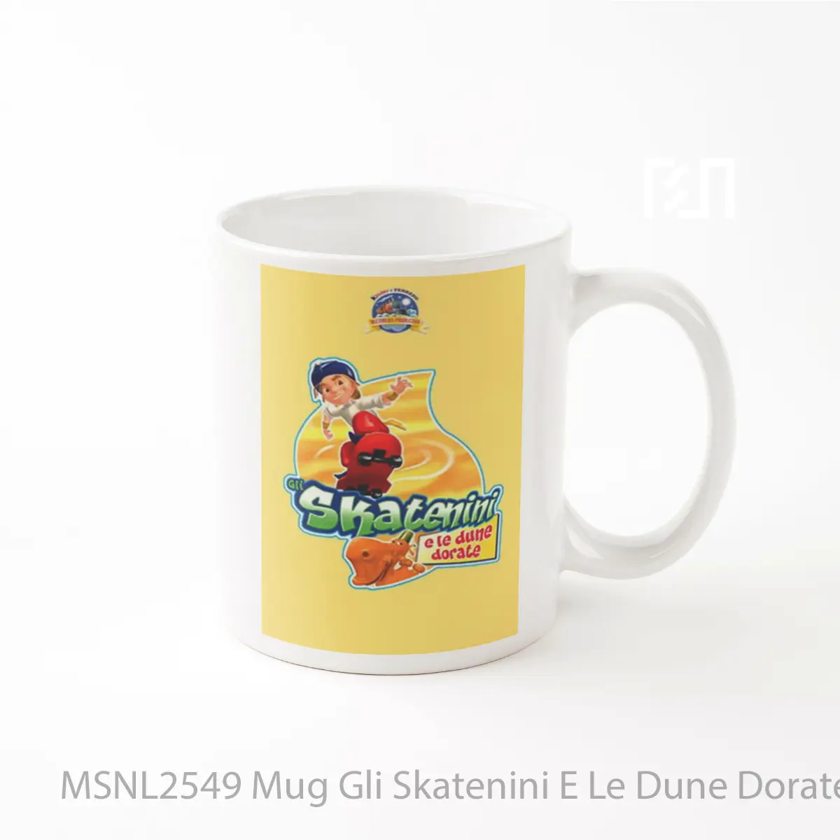 Mug Gli Skatenini E Le Dune Dorate Gelas Keramik Tema Film MSNL2549