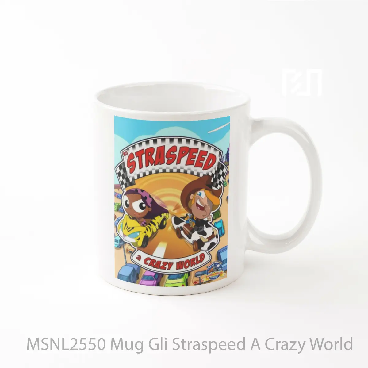 Mug Gli Straspeed A Crazy World Gelas Keramik Tema Film MSNL2550