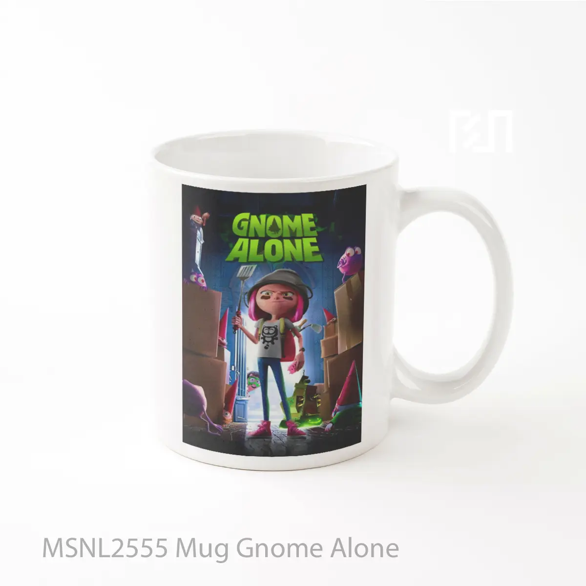 Mug Gnome Alone Gelas Keramik Tema Film MSNL2555