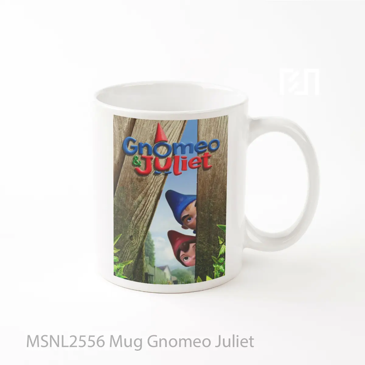 Mug Gnomeo Juliet Gelas Keramik Tema Film MSNL2556
