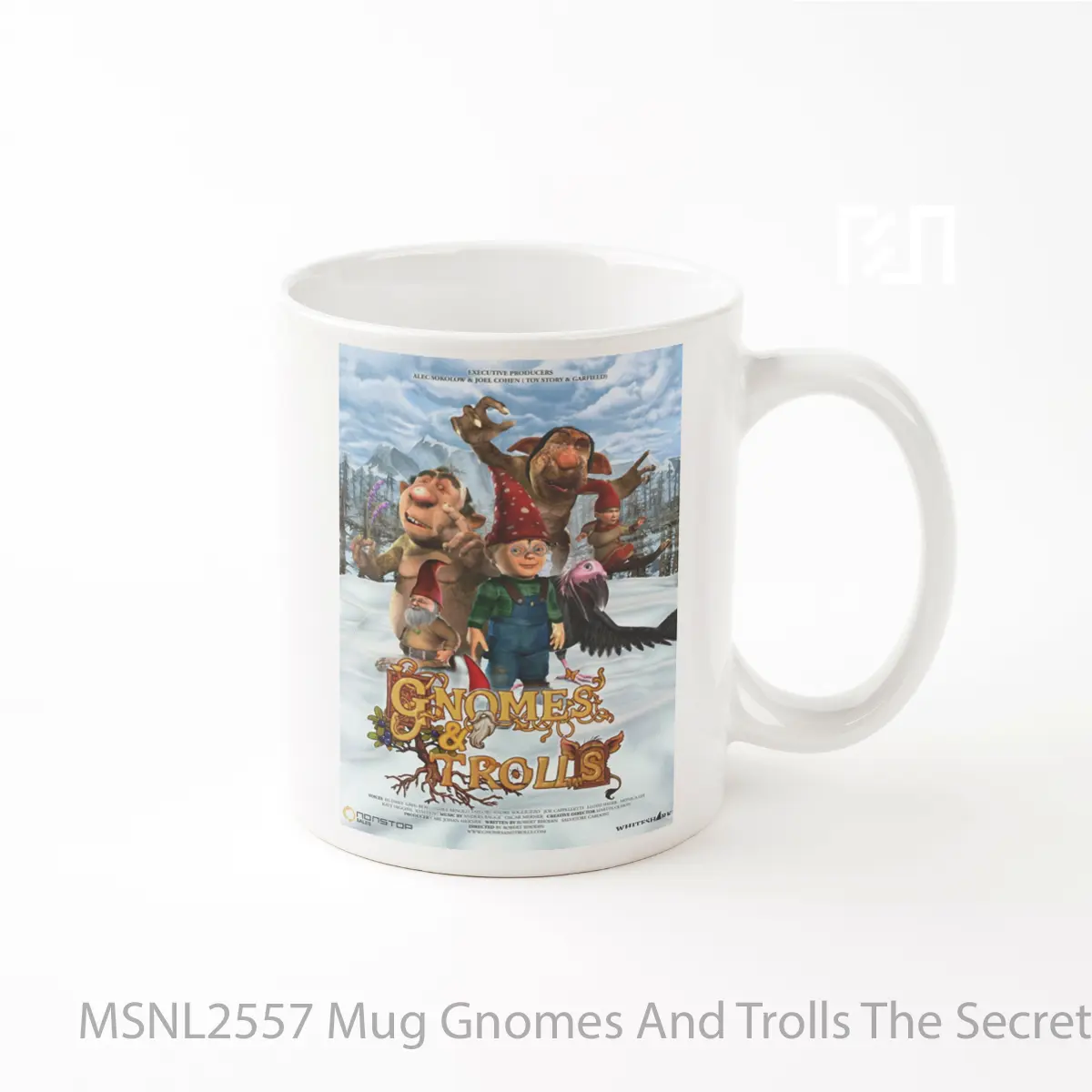 Mug Gnomes And Trolls The Secret Chamber Gelas Keramik Tema Film MSNL2557