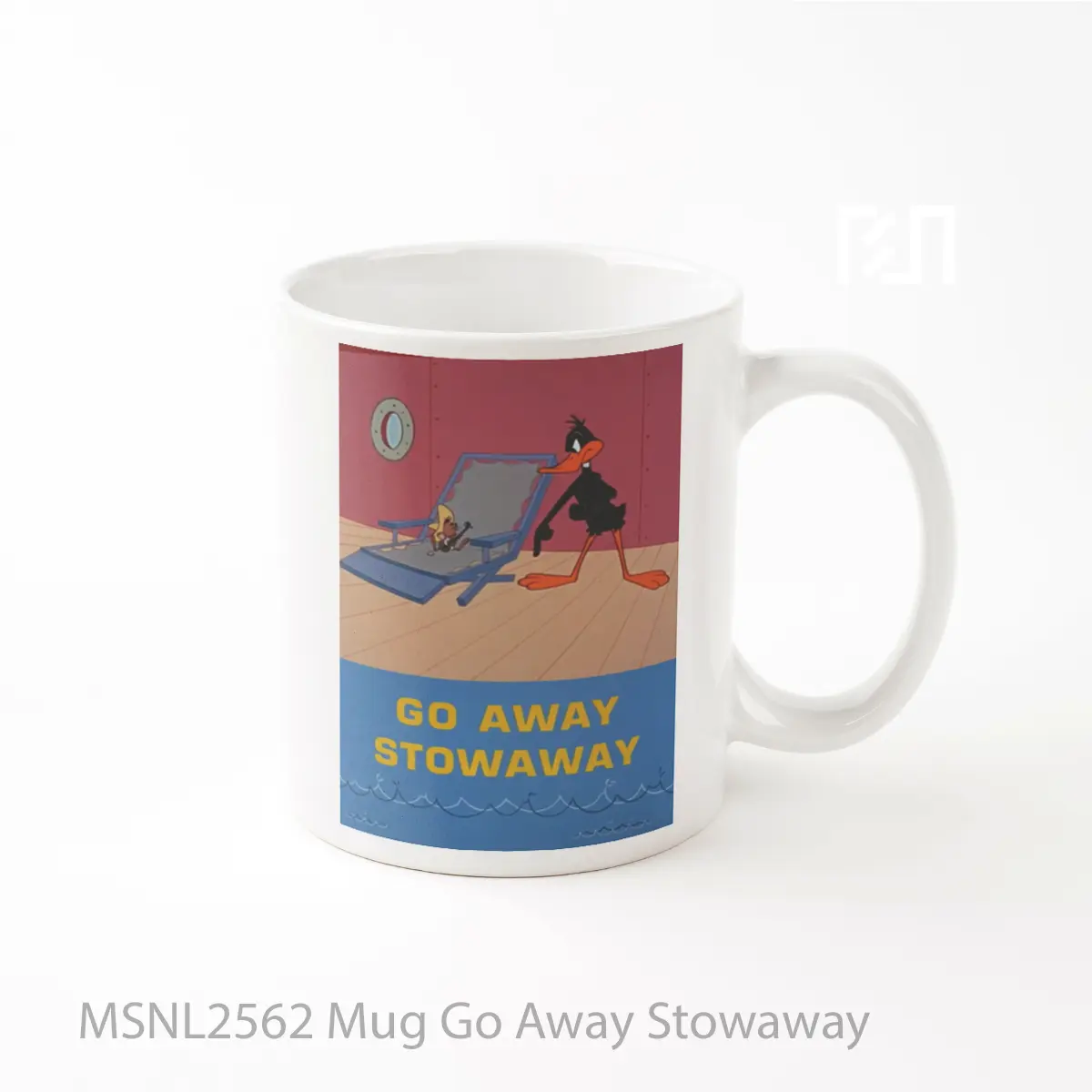 Mug Go Away Stowaway Gelas Keramik Tema Film MSNL2562